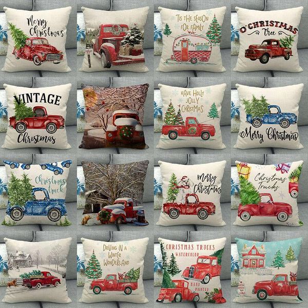 christmas decorations ornaments throw cushion cover car tree print pattern cotton linen home decor party pillow covers sofa pillowcase
christmas decorations ornaments throw cushion cover car tree print pattern cotton linen home decor party pillow covers sofa pillowcase