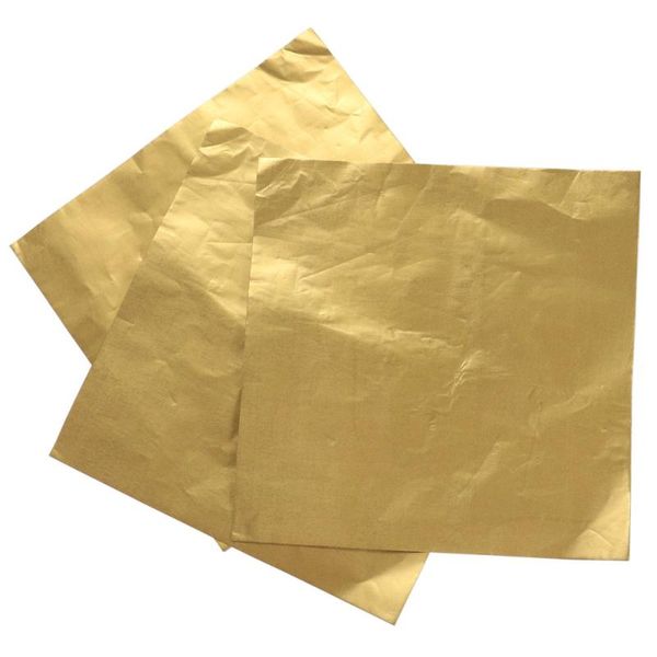 100pcs aluminium foil paper golden wrapping gift packaging for chocolate candy bath bombs wrap
100pcs aluminium foil paper golden wrapping gift packaging for chocolate candy bath bombs wrap