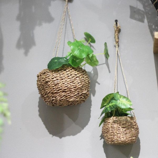 storage baskets 2-piece mini hand-woven rope basket can be inserted into succulents and flowers used as decorative
storage baskets 2-piece mini hand-woven rope basket can be inserted into succulents and flowers used as decorative
