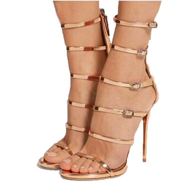 sandals cut-outs buckle women shoes high heels night club stiletto rome style gladiator mujer champagne black rvt6
sandals cut-outs buckle women shoes high heels night club stiletto rome style gladiator mujer champagne black rvt6