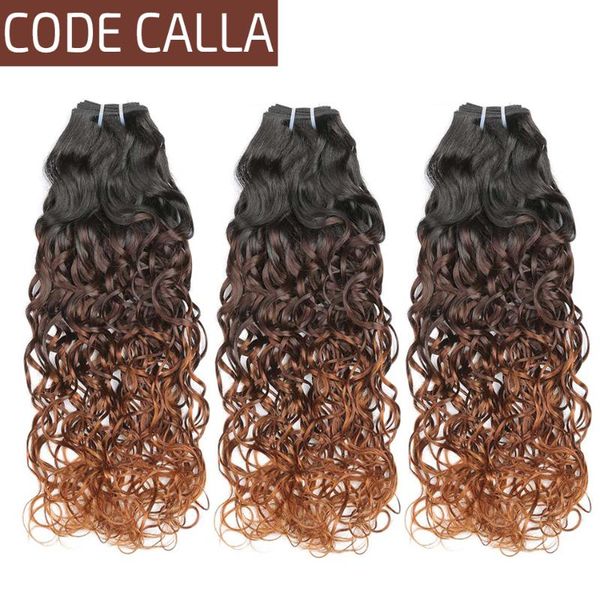 human hair bulks ombre brazilian water wave bundles remy weaving 3/4 code calla 3 tone auburn color extensions, Black
human hair bulks ombre brazilian water wave bundles remy weaving 3/4 code calla 3 tone auburn color extensions, Black