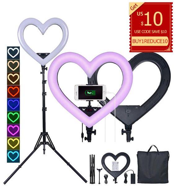 cell phone mounts & holders fosoto 19 inch led rgb ring light hearted shape pographic lighting 3200k-5600k lamp with tripod for youtube make
cell phone mounts & holders fosoto 19 inch led rgb ring light hearted shape pographic lighting 3200k-5600k lamp with tripod for youtube make