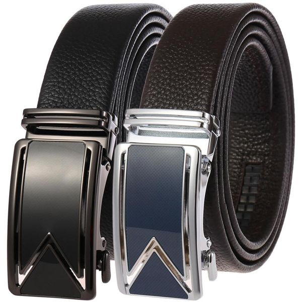 belts wear-resistant practical first layer leather automatic buckle belt card slot men's, Black;brown
belts wear-resistant practical first layer leather automatic buckle belt card slot men's, Black;brown