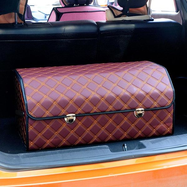 car organizer upgraded large storage box pu leather with lock auto bag folding stowing tidying
car organizer upgraded large storage box pu leather with lock auto bag folding stowing tidying