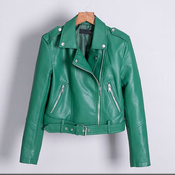 leather spring belt women's pu classic collar brief buckle short faux leather motorcycle red/green jacket coat women, Black
leather spring belt women's pu classic collar brief buckle short faux leather motorcycle red/green jacket coat women, Black