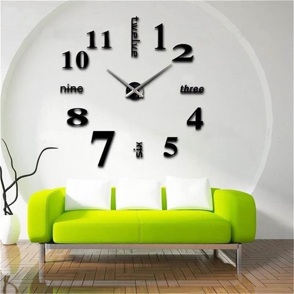 wall clocks 3d big size home decor quartz diy clock living room metal acrylic mirror oversize brief modern
wall clocks 3d big size home decor quartz diy clock living room metal acrylic mirror oversize brief modern