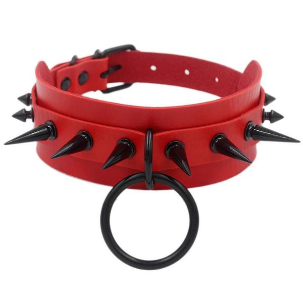 chokers punk spike oversized choker necklace pu leather women collar bondage goth belt necklaces gothic jewelry, Golden;silver
chokers punk spike oversized choker necklace pu leather women collar bondage goth belt necklaces gothic jewelry, Golden;silver