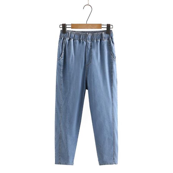 plus size pants with high waist 2021 fashion blue tencel cowboy summer woman casual side stripe women trousers, Black
plus size pants with high waist 2021 fashion blue tencel cowboy summer woman casual side stripe women trousers, Black