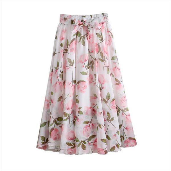 chiffon vintage elegant boho midi with womens skirts belt summer high waist pleated a line lady print female, Black
chiffon vintage elegant boho midi with womens skirts belt summer high waist pleated a line lady print female, Black