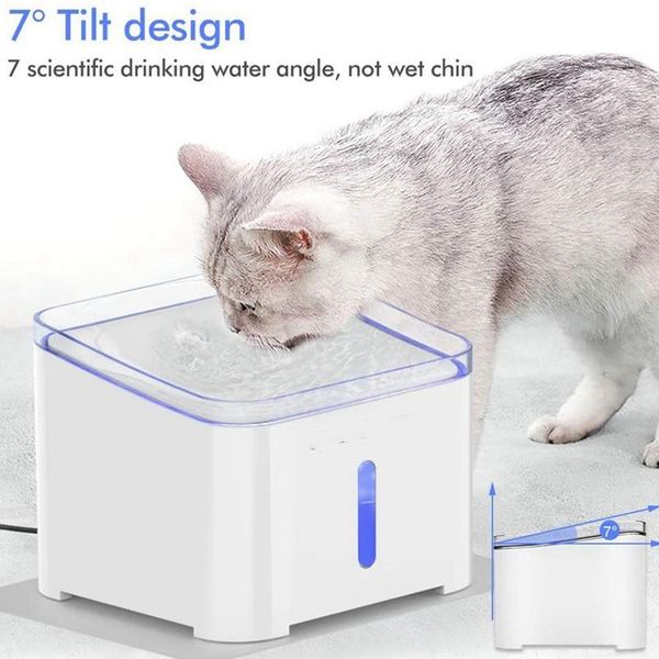 automatic pet cat water fountain with led electric usb mute drinker feeder bowl drinking us plug bowls & feeders
automatic pet cat water fountain with led electric usb mute drinker feeder bowl drinking us plug bowls & feeders