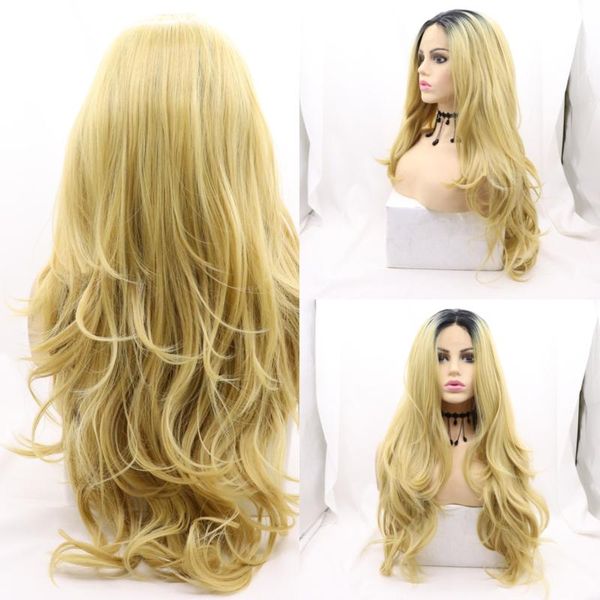 synthetic wigs baicheng blonde lace front wig long wavy cosplay heat resistant fiber glueless daily for women 24 inches, Black
synthetic wigs baicheng blonde lace front wig long wavy cosplay heat resistant fiber glueless daily for women 24 inches, Black
