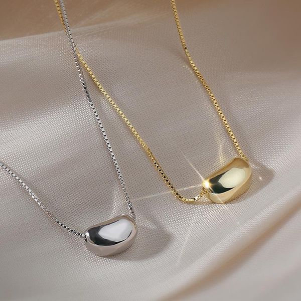chains korean version of silver si bean necklace women pure ins simple temperament
chains korean version of silver si bean necklace women pure ins simple temperament