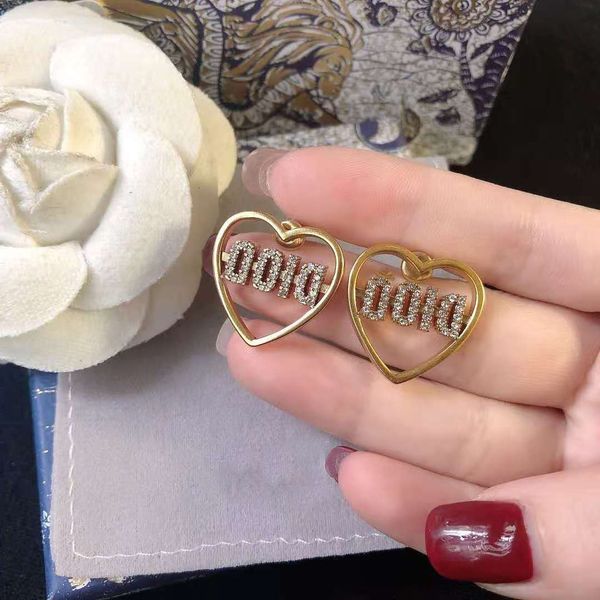 fashion bracelet d family / dijia heart shaped letter earrings with diamond for small women, Golden;silver
fashion bracelet d family / dijia heart shaped letter earrings with diamond for small women, Golden;silver