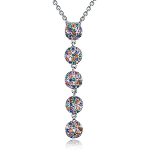 pendant necklaces drop necklace for women long setting color cz stone europe zircon chain fashion jewelry, Silver
pendant necklaces drop necklace for women long setting color cz stone europe zircon chain fashion jewelry, Silver