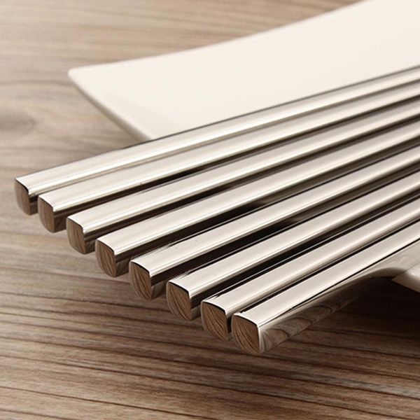 chopsticks tenmiu 304 stainless steel square household anti slip high-grade mold scald non moldy metal
chopsticks tenmiu 304 stainless steel square household anti slip high-grade mold scald non moldy metal