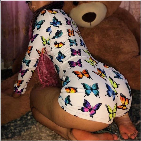 onesies adults women jumpsuits autumn winter long sleeve v neck butterfly pattern print pajama romper nightwear, Black;white
onesies adults women jumpsuits autumn winter long sleeve v neck butterfly pattern print pajama romper nightwear, Black;white