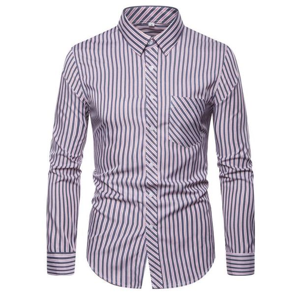 men's casual shirts shirt slim fit button down vertical stripe long sleeve formal dress men male clothing, White;black
men's casual shirts shirt slim fit button down vertical stripe long sleeve formal dress men male clothing, White;black
