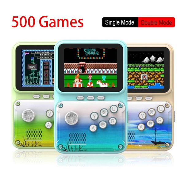 portable game players 2021 500 in 1 retro console handheld advance boy 8 bit gameboy 2.8 inch lcd sreen support tv
portable game players 2021 500 in 1 retro console handheld advance boy 8 bit gameboy 2.8 inch lcd sreen support tv