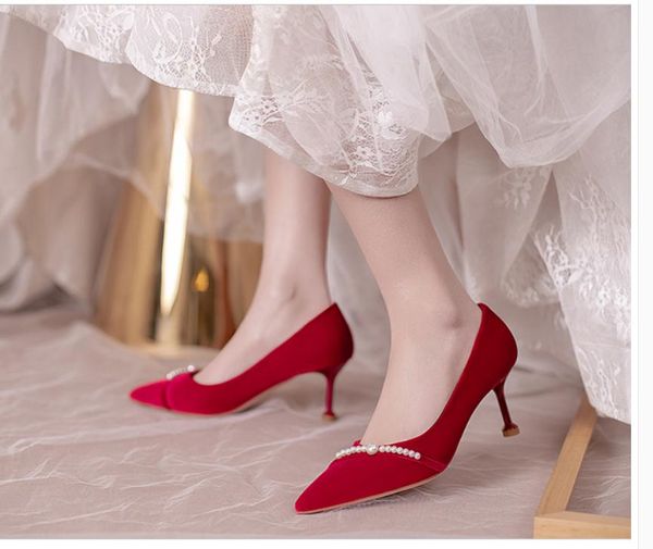 2021 spring and autumn shoes with new style high heel fine heel pointed end women's shoes@521, Black
2021 spring and autumn shoes with new style high heel fine heel pointed end women's shoes@521, Black