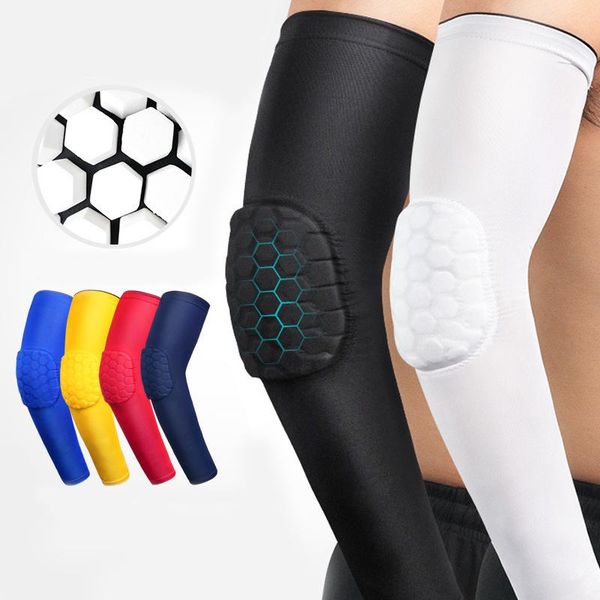 wrist support 1unit elbow lengthened anti-collision high elastic basketball arm brace sport fitness protect gym sleeves, Black;red
wrist support 1unit elbow lengthened anti-collision high elastic basketball arm brace sport fitness protect gym sleeves, Black;red