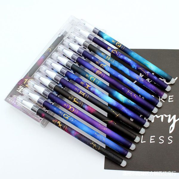 gel pens 12 erasable black and blue neutral pens, novel 0.5-mile-constellation gifts for female students, writing, office supplies
gel pens 12 erasable black and blue neutral pens, novel 0.5-mile-constellation gifts for female students, writing, office supplies