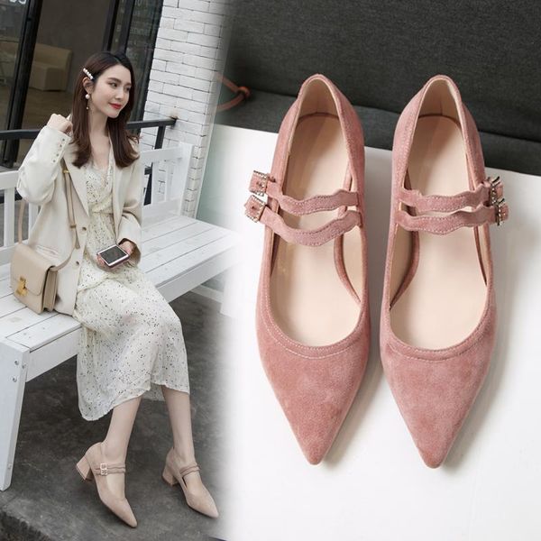 dress shoes quality office lady women pumps suede leather casual pointed low heels work shallow solid elegant ladies, Black
dress shoes quality office lady women pumps suede leather casual pointed low heels work shallow solid elegant ladies, Black