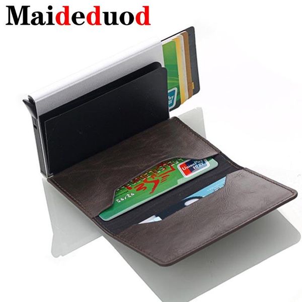 card holders business id case men fashion automatic rfid holder aluminium bank wallets, Brown;gray
card holders business id case men fashion automatic rfid holder aluminium bank wallets, Brown;gray