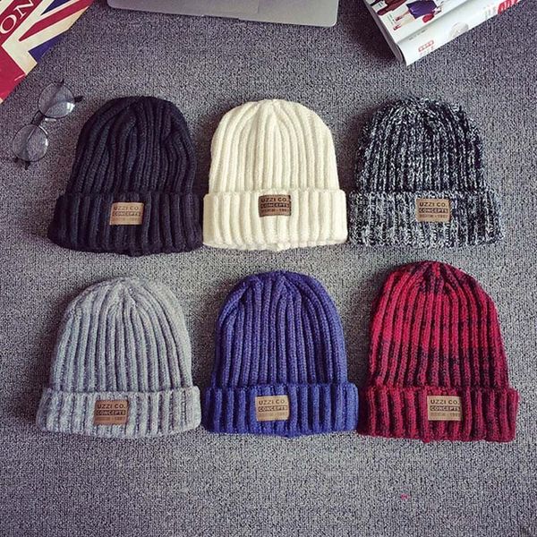 new pu leather label mixed color hat warm fashion men's and women's color knitted wool hat autumn and winter lovers hat, Black;white
new pu leather label mixed color hat warm fashion men's and women's color knitted wool hat autumn and winter lovers hat, Black;white