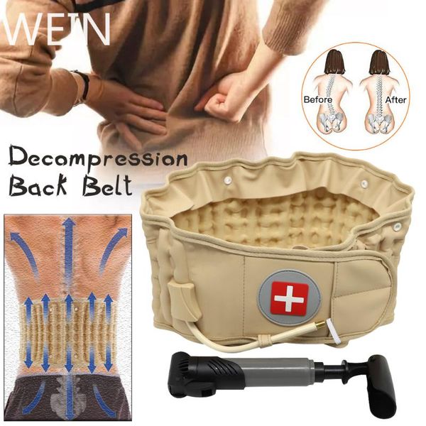 waist support decompression back belt inflatable lumbar spine pain relief for men and women, Black;gray
waist support decompression back belt inflatable lumbar spine pain relief for men and women, Black;gray