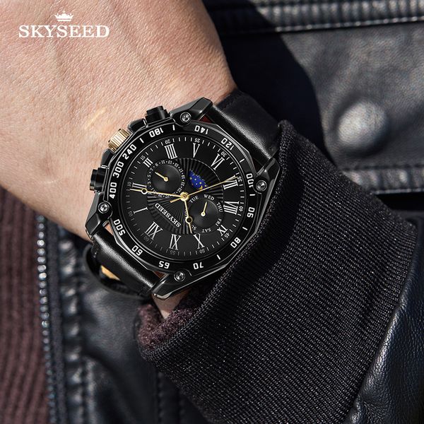 tiandai watch roman dial sapphire mirror fashion business belt waterproof 45mm men's automatic mechanical wrist watch, Slivery;brown
tiandai watch roman dial sapphire mirror fashion business belt waterproof 45mm men's automatic mechanical wrist watch, Slivery;brown
