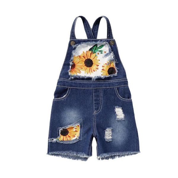 2-7y fashion children clothing summer kid baby girl sunflower print denim overalls sleeveless strap shorts jumpsuit outfit jumpsuits, Blue
2-7y fashion children clothing summer kid baby girl sunflower print denim overalls sleeveless strap shorts jumpsuit outfit jumpsuits, Blue