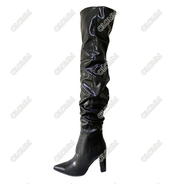 boots ol'handcrafted female winter thigh high-heel boots square toe pointed at red wine black women's shoes plus me size 5-15 g1yx
boots ol'handcrafted female winter thigh high-heel boots square toe pointed at red wine black women's shoes plus me size 5-15 g1yx