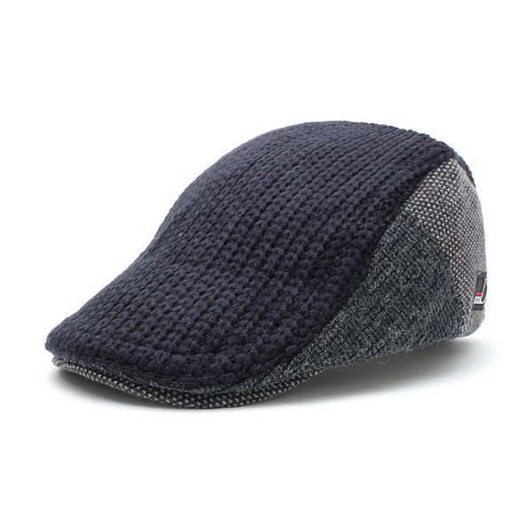 berets 2021 men's beret hat winter british peaked cap autumnttrends knitted hats middle-aged forward caps casual flat ivy, Blue;gray
berets 2021 men's beret hat winter british peaked cap autumnttrends knitted hats middle-aged forward caps casual flat ivy, Blue;gray