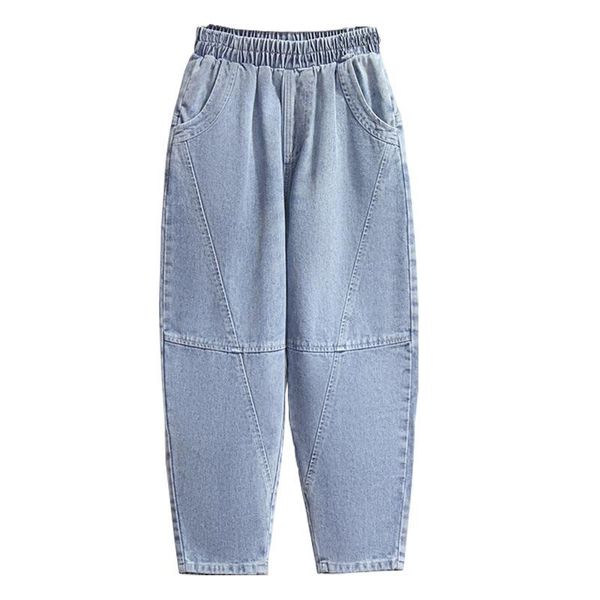 women's jeans harem oversize pants high waist baggy woman 2021 wide korean denim plus size boyfriend mom trousers, Blue
women's jeans harem oversize pants high waist baggy woman 2021 wide korean denim plus size boyfriend mom trousers, Blue
