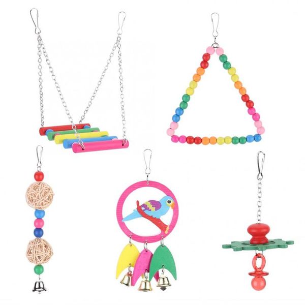 other bird supplies triangular beads+suspension bridge+steering wheel+wooden fish+rattan ball 5pcs toys set
other bird supplies triangular beads+suspension bridge+steering wheel+wooden fish+rattan ball 5pcs toys set