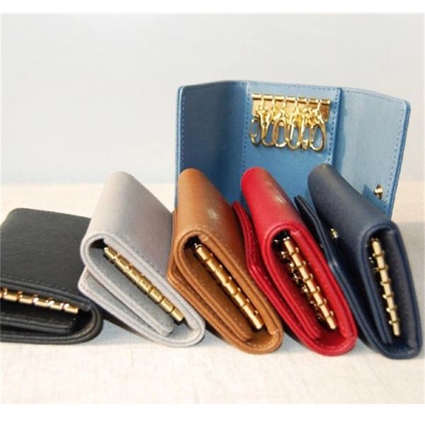 wholesale designer key purse for men multicolor leather designer short wallet six key holder for women classic zipper pocket key chain, Red;blue
wholesale designer key purse for men multicolor leather designer short wallet six key holder for women classic zipper pocket key chain, Red;blue