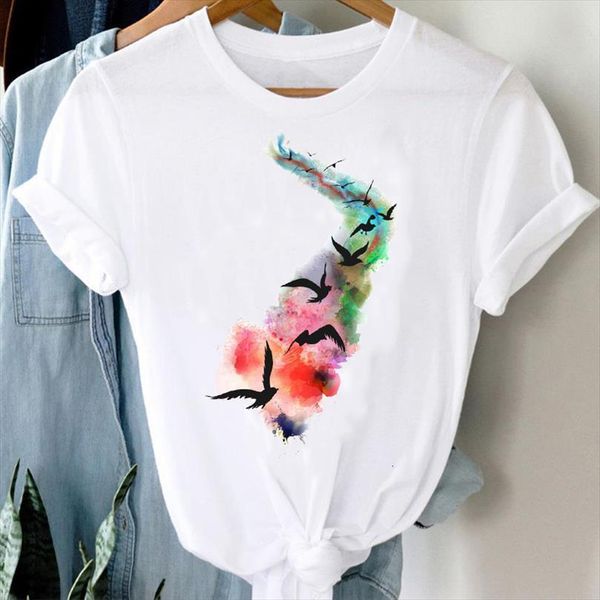 and women cartoon watercolor bird mens t shirt cute summer 90s style short sleeve graphic lady print female tee, White;black
and women cartoon watercolor bird mens t shirt cute summer 90s style short sleeve graphic lady print female tee, White;black