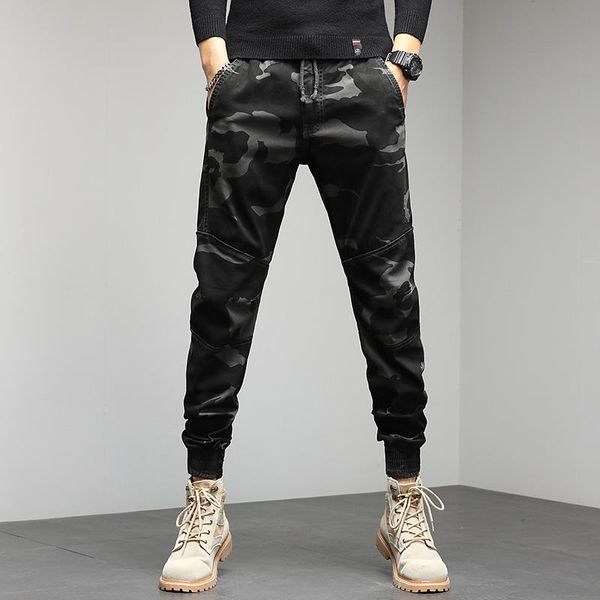 men's pants cotton mens jogger comfortable men camouflage military male loose cargo trousers hip hop streetwear pant, Black
men's pants cotton mens jogger comfortable men camouflage military male loose cargo trousers hip hop streetwear pant, Black