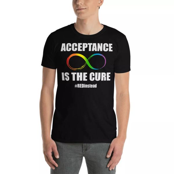 acceptance is the cure red instead cool rainbow infinity lgbt lgbtq pride shirt, White;black
acceptance is the cure red instead cool rainbow infinity lgbt lgbtq pride shirt, White;black