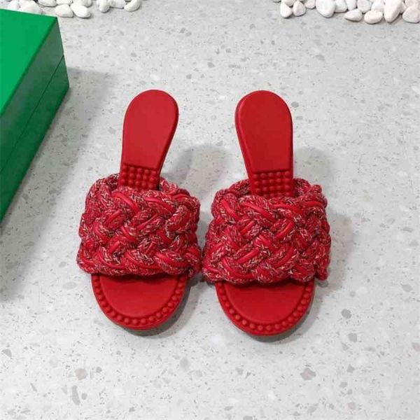 fashion weaving slippers women peep toe heel slides summer selling ladies shoes females footwears, Black
fashion weaving slippers women peep toe heel slides summer selling ladies shoes females footwears, Black