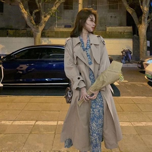 women's trench coats korean style coat winter fashion loose turn-down collar double-breasted harajuku vintage outwear, Tan;black
women's trench coats korean style coat winter fashion loose turn-down collar double-breasted harajuku vintage outwear, Tan;black