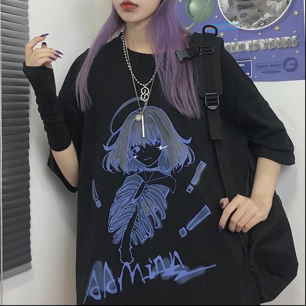 womens gothic t shirt korean style graphic for women ladies summer harajuku ulzzang streetwear goth horror clothes, White
womens gothic t shirt korean style graphic for women ladies summer harajuku ulzzang streetwear goth horror clothes, White