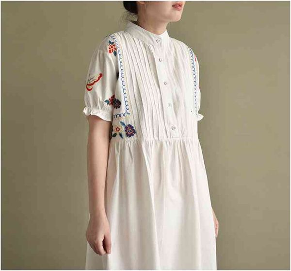 casual dresses lamtrip short sleeve cotton retro flowers butterfly embroidery pleated stand collar robe 2021 summer aocw, Black;gray
casual dresses lamtrip short sleeve cotton retro flowers butterfly embroidery pleated stand collar robe 2021 summer aocw, Black;gray