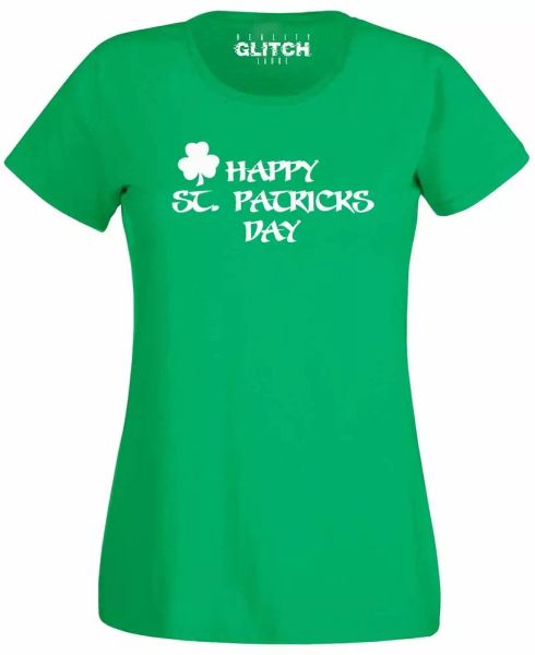 happy st. patrick's day women's t-shirt celebration party drinking annual dublin, White;black
happy st. patrick's day women's t-shirt celebration party drinking annual dublin, White;black