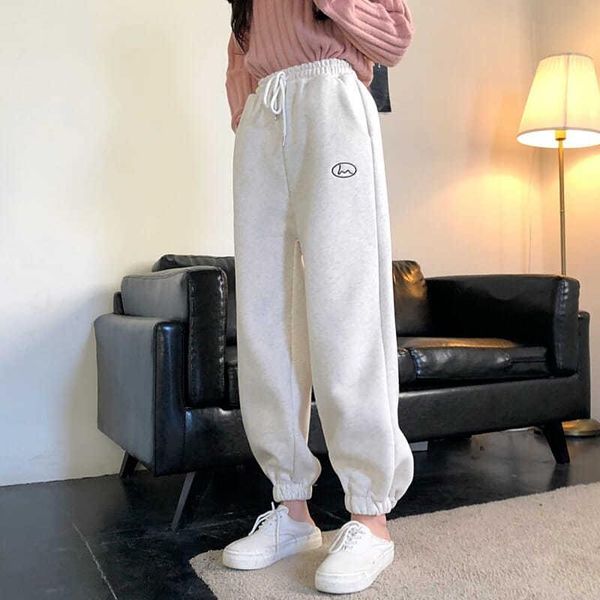 women's pants & capris women korean fashion winter warm sports for fleece white sweatpants baggy oversize casual trousers female, Black;white
women's pants & capris women korean fashion winter warm sports for fleece white sweatpants baggy oversize casual trousers female, Black;white
