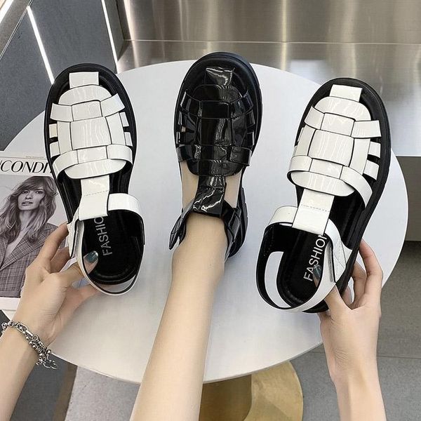 style gladiator sandals ladies flat round toe holiday beach shoes comfortable platform women, Black
style gladiator sandals ladies flat round toe holiday beach shoes comfortable platform women, Black