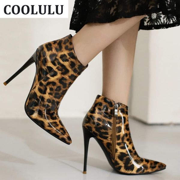 boots coolulu women leopard ankle pointy toe stiletto high heel booties animal print thin winter shoes, Black
boots coolulu women leopard ankle pointy toe stiletto high heel booties animal print thin winter shoes, Black