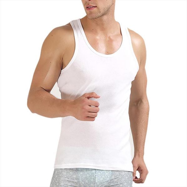 tank men fashionable summer casual outdoor sport solid color cotton vest mens clothing, White;black
tank men fashionable summer casual outdoor sport solid color cotton vest mens clothing, White;black