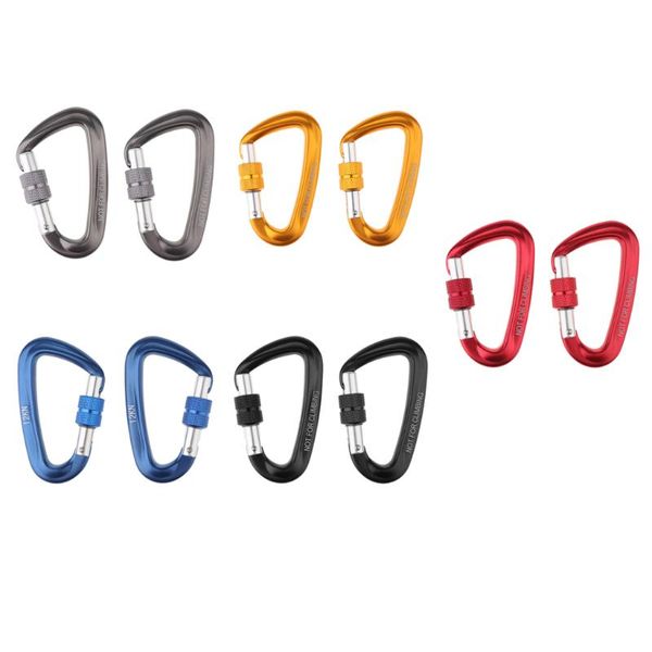 cords, slings and webbing 2pcs d shape spring-loaded gate aluminum carabiner for home, rv, camping, fishing, hiking, traveling keychain
cords, slings and webbing 2pcs d shape spring-loaded gate aluminum carabiner for home, rv, camping, fishing, hiking, traveling keychain
