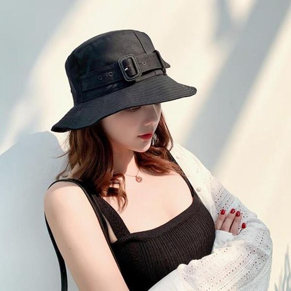 wide brim hats fashion fisherman hat female summer wild temperament lady solid color sunscreen outdoor cap student visor, Blue;gray
wide brim hats fashion fisherman hat female summer wild temperament lady solid color sunscreen outdoor cap student visor, Blue;gray